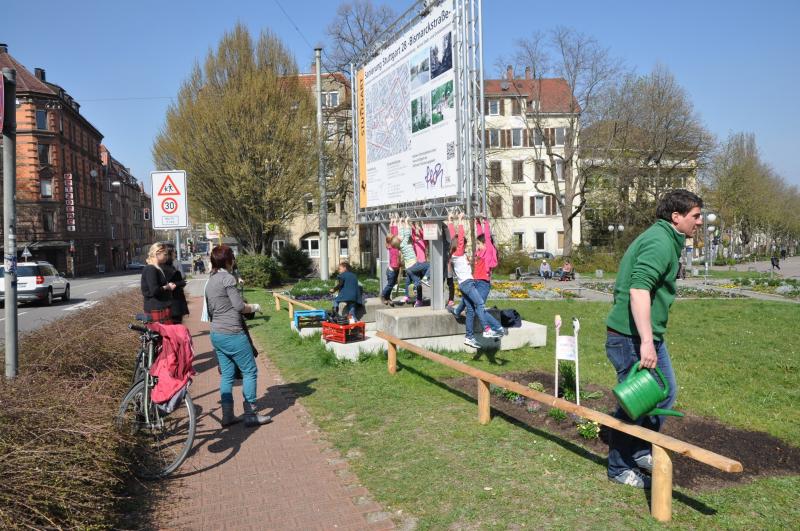 ARSP - flw: Urban Gardening am Bismarckplatz